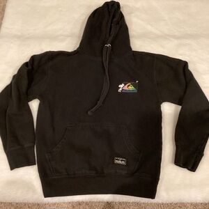 Peanuts Black Men's Hoodie Sweater